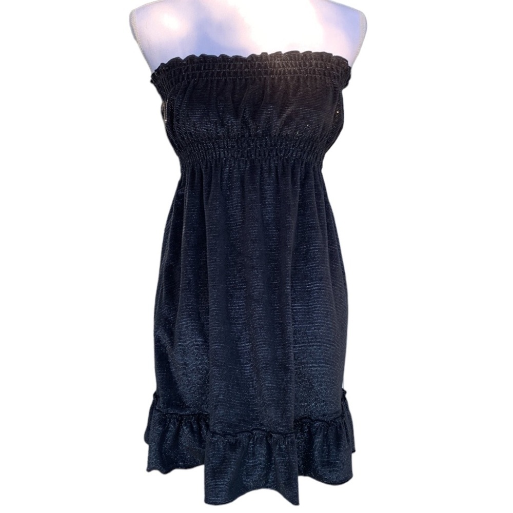 OP black, shimmery baiting suit cover. Size Small (3-5)